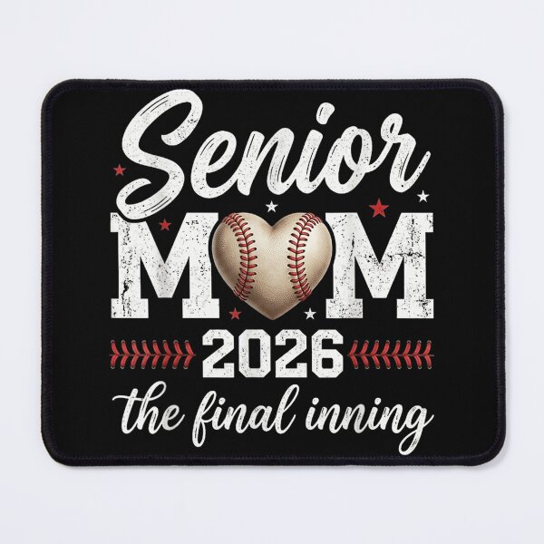 Item preview, Senior Mom 2026 The Final Inning Baseball Softball Heart Graduation Year designed and sold by StuZabine.