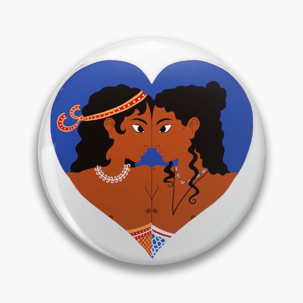 Item preview, I Heart Minoan Men designed and sold by Kylee_H_Art.