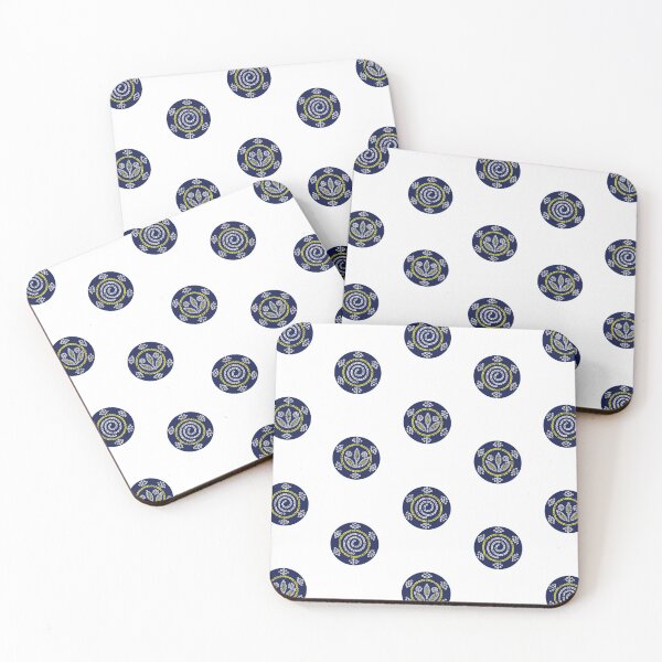 Item preview, Traditional Indian Bandhani Style Geometric Pattern designed and sold by P-Design-Lab.