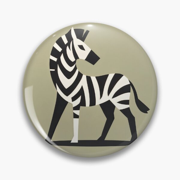 Artikelvorschau, Zebra-Geometrie – Minimalistische Eleganz entworfen und verkauft von ForeverPrintsOK.