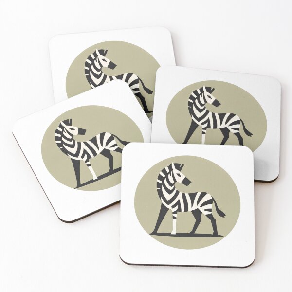 Item preview, Zebra Geometry – Minimalist Elegance designed and sold by ForeverPrintsOK.