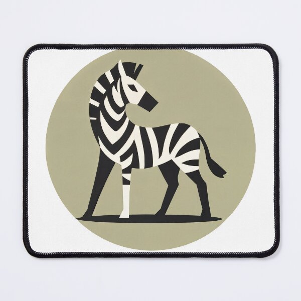 Item preview, Zebra Geometry – Minimalist Elegance designed and sold by ForeverPrintsOK.