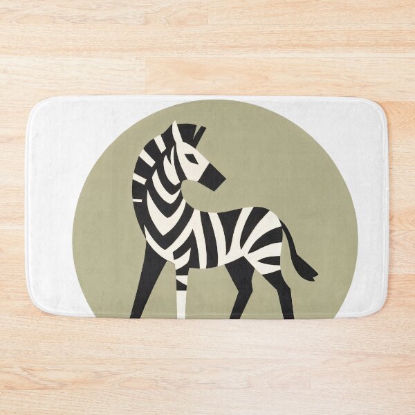Item preview, Zebra Geometry – Minimalist Elegance designed and sold by ForeverPrintsOK.