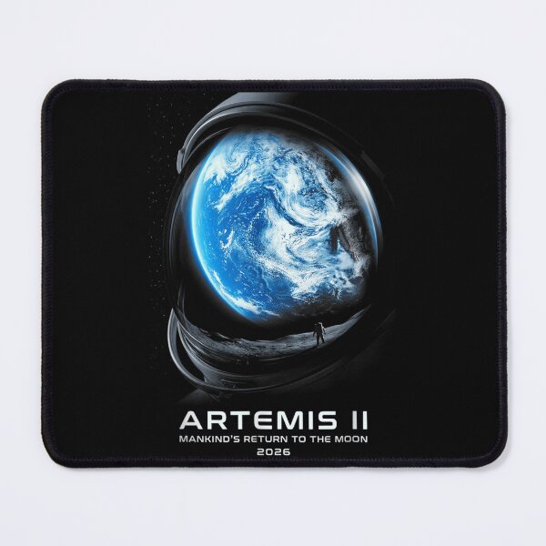 Item preview, Artemis II Mankind's Return To The Moon View Of Earth From Lunar designed and sold by StuZabine.