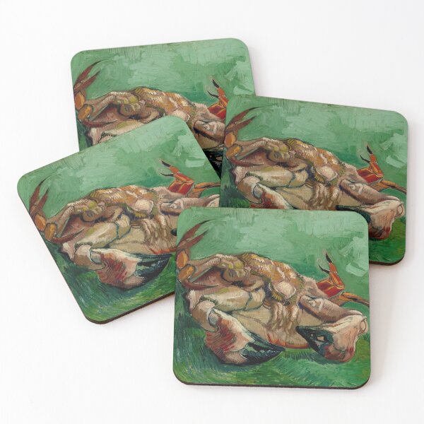 Item preview, A Crab on Its Back by Vincent van Gogh: Bold Post Impressionist Poster designed and sold by artofuniverse.