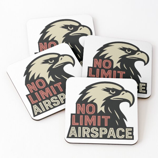 Item preview, No Limit Airspace Eagle Strength Motivation T-Shirt Design designed and sold by SaDesign99.