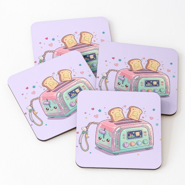 Item preview, Cute Kawaii Toaster Pastel Aesthetic designed and sold by LMDIGITAL6.