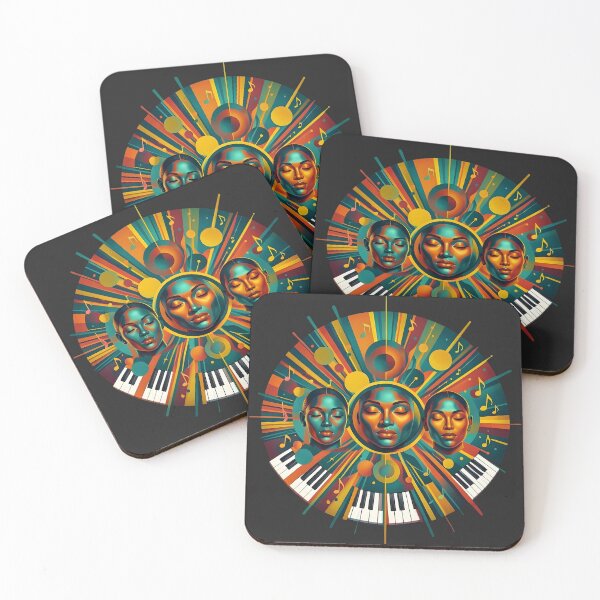 Item preview, Afro Jazz Piano Rhythm & Soul Art designed and sold by Indoni.