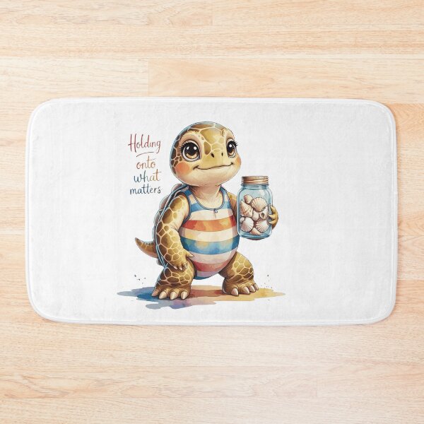 Item preview, Holding Onto What Matters Cute Vintage Sea Turtle Subtle Pride designed and sold by AQUILAKREO.