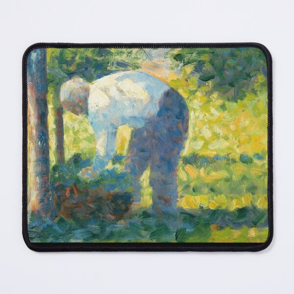 Item preview, The Gardener by Georges Seurat: Neo Impressionist Garden Wall Artv designed and sold by artofuniverse.