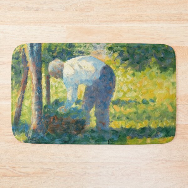 Item preview, The Gardener by Georges Seurat: Neo Impressionist Garden Wall Artv designed and sold by artofuniverse.