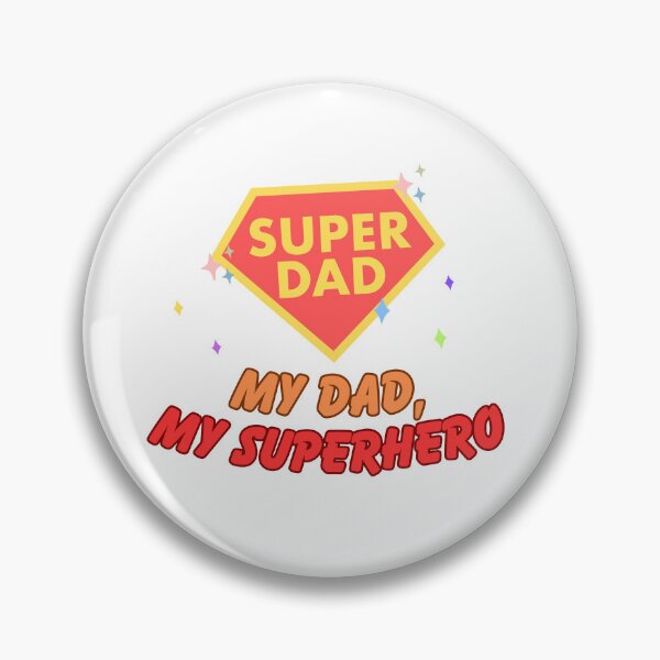Item preview, Super Dad – My Dad, My Superhero designed and sold by kestey.
