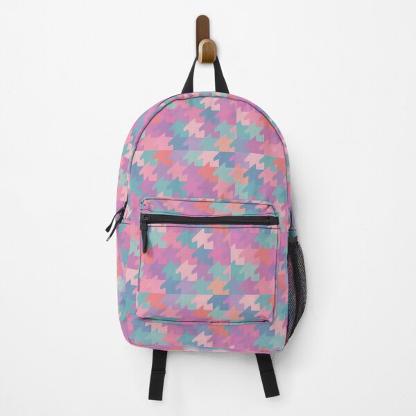 Item preview, Soft Multicolor Abstract Houndstooth Pattern designed and sold by sks-ai-artist.