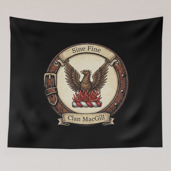 Item preview, Clan MacGill Crest designed and sold by BagTown Clans.