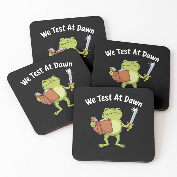 Item preview, Teacher Frog We Test At Dawn Test Day designed and sold by wansilastomi.