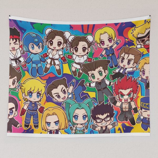 Item preview, street fighter pop art designed and sold by CharmingFlowers.