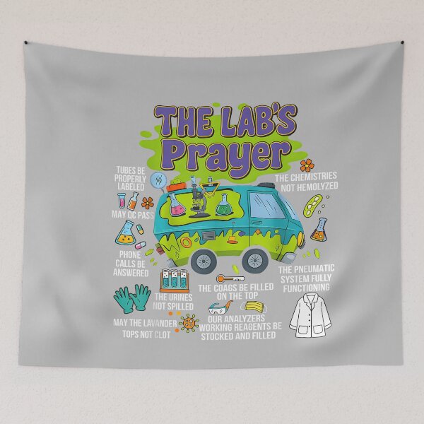 Item preview, The Lab Prayer Lab Week 2025 Medical Laboratory Scientist designed and sold by mjohnson9.