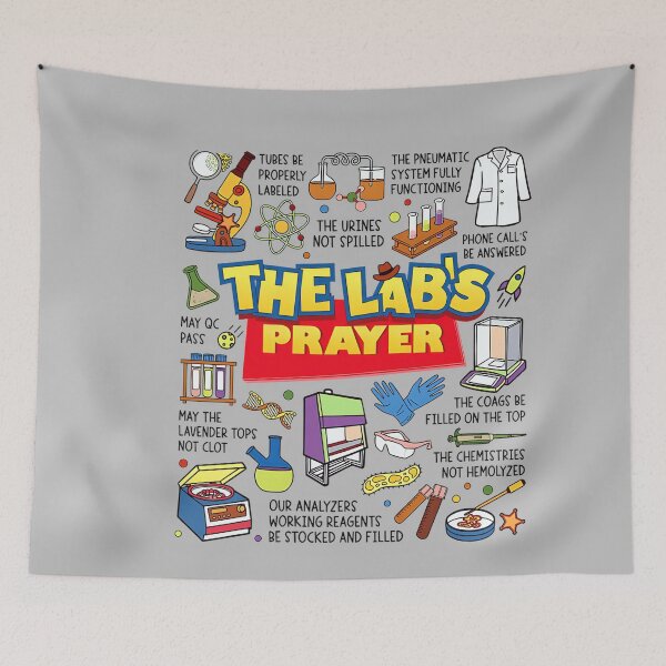 Item preview, The Lab's Prayer Lab Week 2026 Medical Lab Science designed and sold by mjohnson9.
