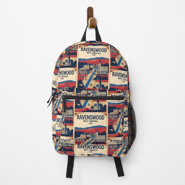 Item preview, Ravenswood West Virginia 1950s USA Vintage Travel Tourism designed and sold by TravelersGems.