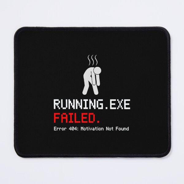 Item preview, Running.exe Failed Shirt – Sarcastic Workout Humor | Lazy Runner & Coding Joke designed and sold by Cree8if.