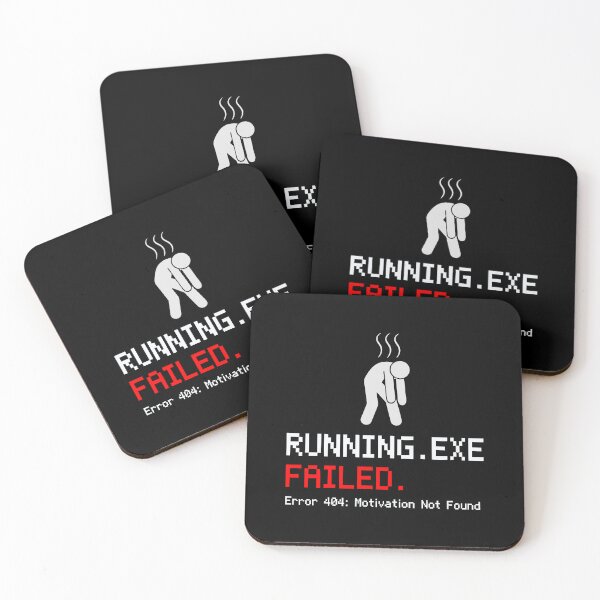 Item preview, Running.exe Failed Shirt – Sarcastic Workout Humor | Lazy Runner & Coding Joke designed and sold by Cree8if.