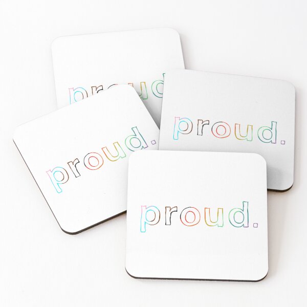 Item preview, Proud (outline design) designed and sold by ellealsopaints.