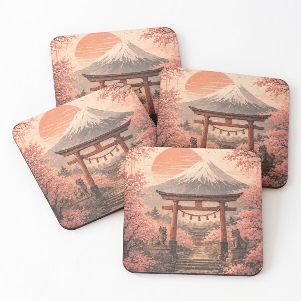 Item preview, Cherry Blossom Temple Path designed and sold by veralique.