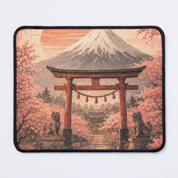 Item preview, Cherry Blossom Temple Path designed and sold by veralique.