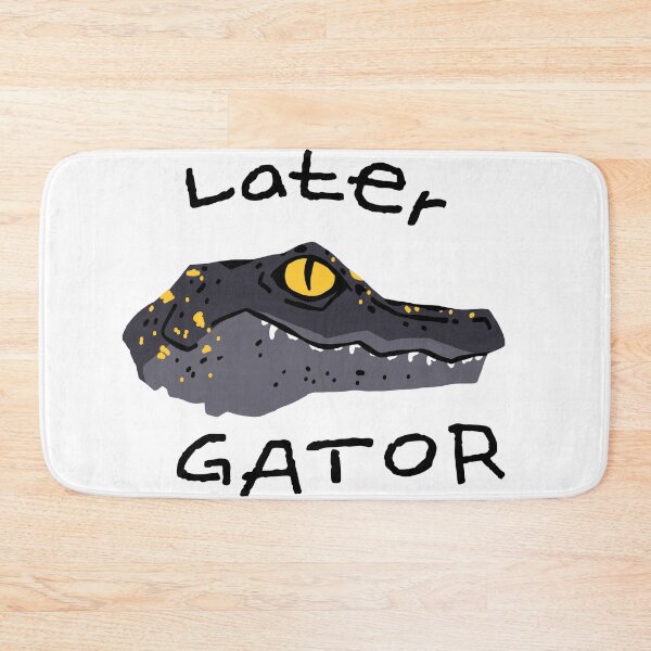 Item preview, Later Gator Funny Alligator Pun Doodle designed and sold by MOTAS FASHION .