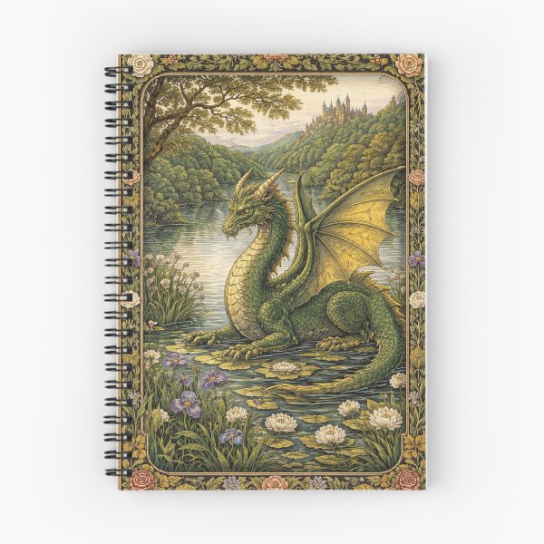 Item preview, Romantic vintage dragon kingdom designed and sold by hollycooper.