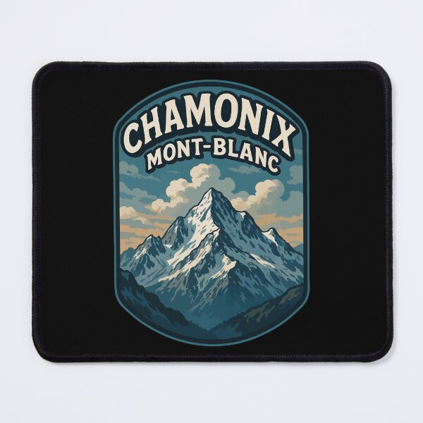 Item preview, Chamonix Mont Blanc France Travel designed and sold by TomFrontierArt.