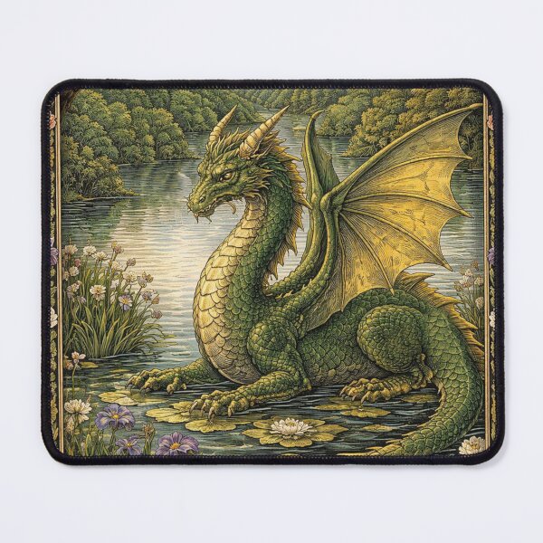Item preview, Romantic vintage dragon kingdom designed and sold by hollycooper.