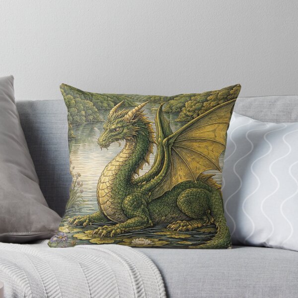 Item preview, Romantic vintage dragon kingdom designed and sold by hollycooper.