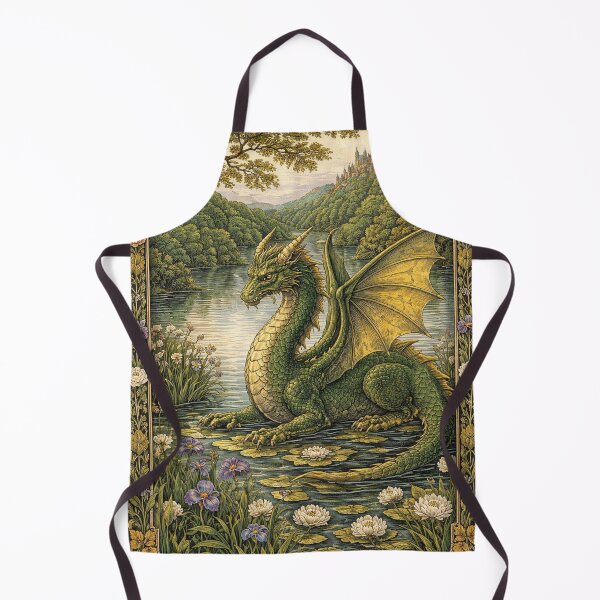 Item preview, Romantic vintage dragon kingdom designed and sold by hollycooper.