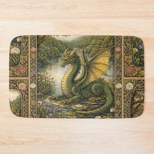 Item preview, Romantic vintage dragon kingdom designed and sold by hollycooper.