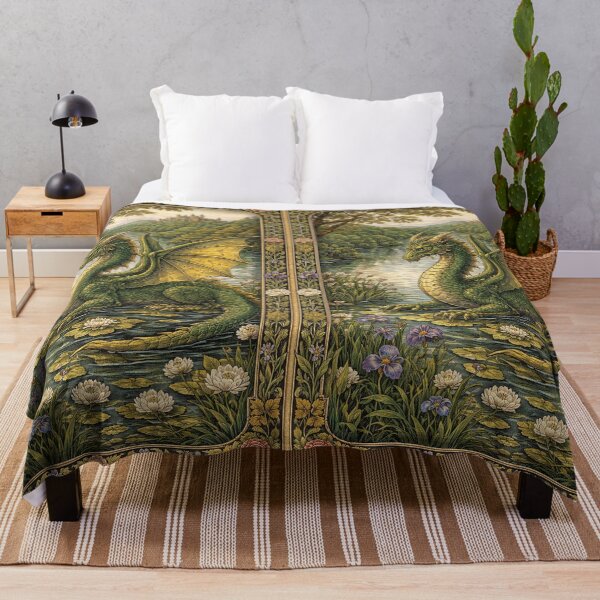Item preview, Romantic vintage dragon kingdom designed and sold by hollycooper.