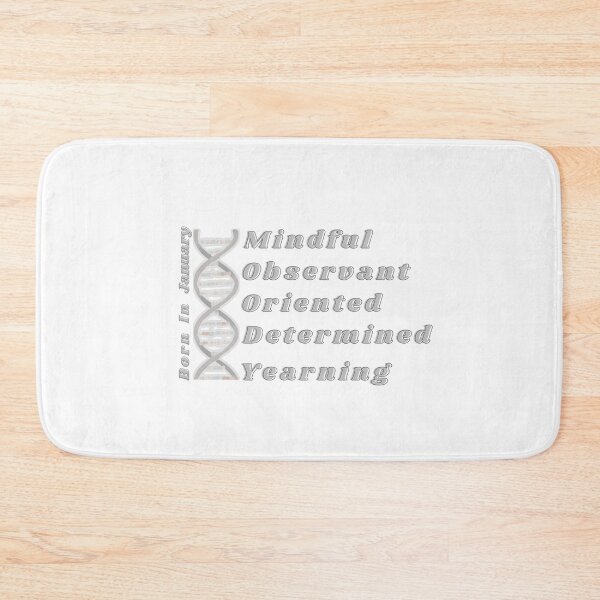 Item preview,  Monthly Personality DNA Acronym Series. January Personality Mindset. designed and sold by Creative-Sanc.