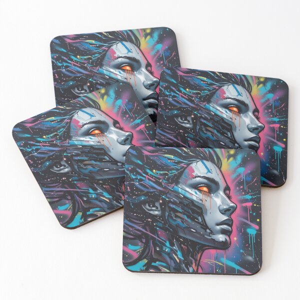 Item preview, Graffiti‑Style Neon Character Art   designed and sold by Crystal Furciniti.