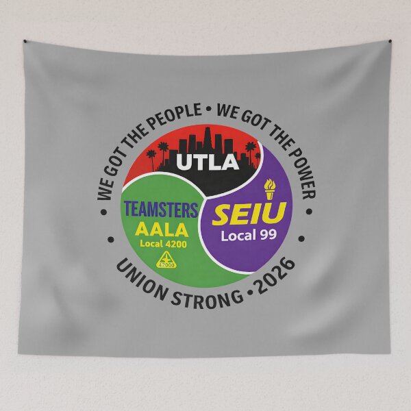 Item preview, Labor Movement UTLA SEIU AALA We Got The People Mens Womens designed and sold by KathieFaugh.