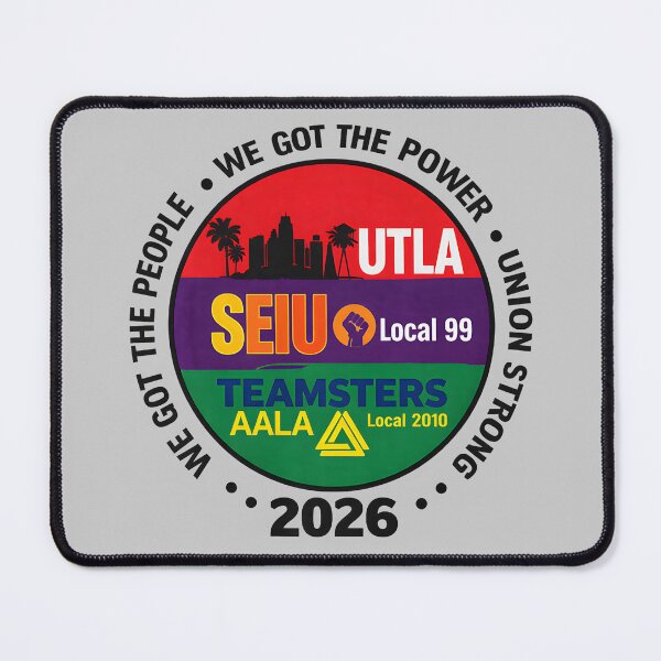 Item preview, Labor Movement UTLA SEIU AALA We Got The People Womens Mens  designed and sold by KathieFaugh.