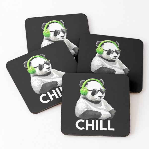 Item preview, Cool Relaxed Music Vibes Panda Animal Style designed and sold by Taans-Creation.