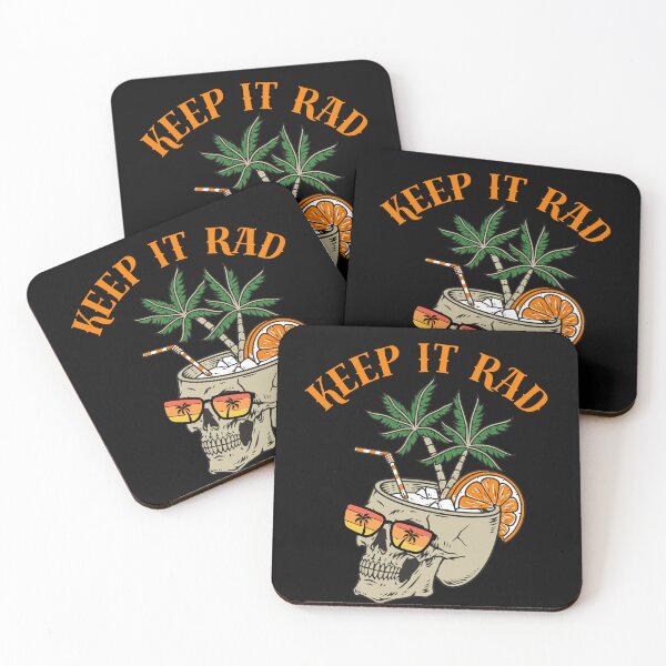 Item preview, Keep It Rad Gifts for retro lovers, 80s fans, skaters, surfers, teens, and anyone who lives by good vibes and bold style  designed and sold by ToyStorm.