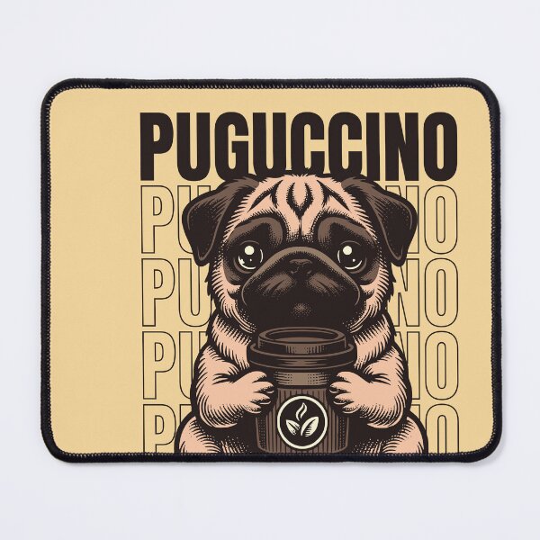 Item preview, Puguccino - Brown Edition designed and sold by Teacuppupdesign.