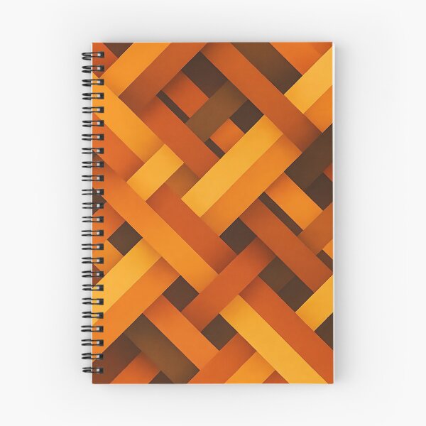 Item preview, Orange Woven Abstract Pattern designed and sold by sks-ai-artist.