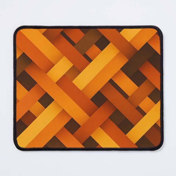 Item preview, Orange Woven Abstract Pattern designed and sold by sks-ai-artist.