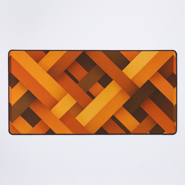 Item preview, Orange Woven Abstract Pattern designed and sold by sks-ai-artist.