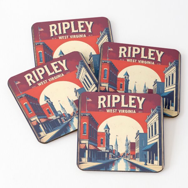 Item preview, Ripley West Virginia 1950s USA Vintage Travel Tourism designed and sold by TravelersGems.