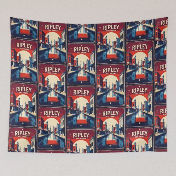 Item preview, Ripley West Virginia 1950s USA Vintage Travel Tourism designed and sold by TravelersGems.