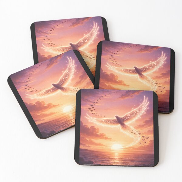 Item preview, Melody in the Sky – Sunset Bird Symphony designed and sold by ZyphraPrint.