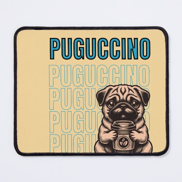 Item preview, Puguccino - Blue Edition designed and sold by Teacuppupdesign.